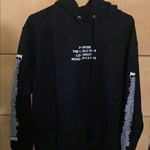 Justin Bieber purpose tour Long Beach hoodie